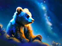 小熊座，夜空中的守护者，天文爱好者的宝藏，座，夜空的守护者与天文爱好者