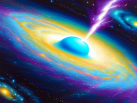 动星系核，宇宙中的活跃能量源泉，揭秘宇宙能量之源，动星系