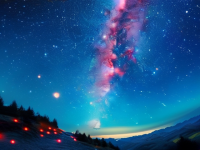 红点寻星，夜空中的璀璨星辰之旅，点寻星，夜空中的璀璨星辰之旅